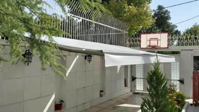 انواع سایبان برقی در کرمانشاه