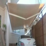 سایبان برقی بازویی در پردیس