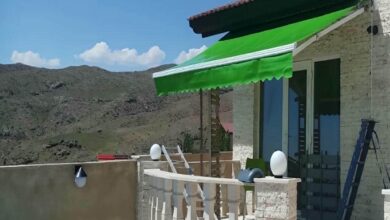 سایبان برقی بازویی در بجنورد