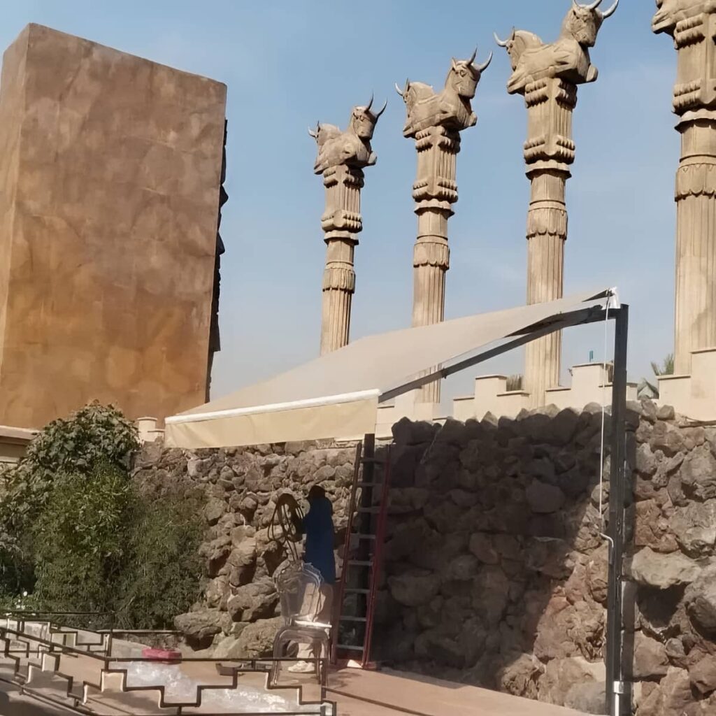 سایبان برقی مقاوم در فیروزکوه