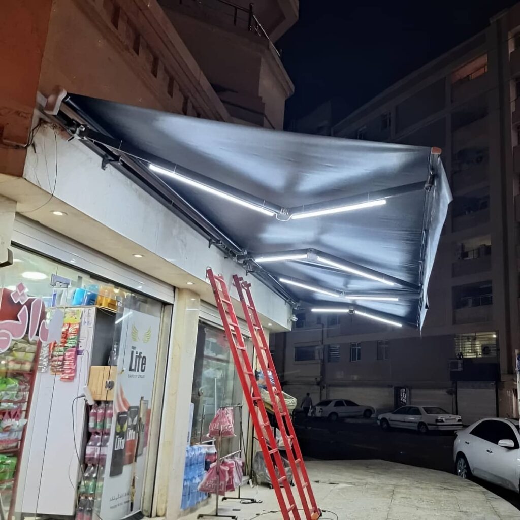 نصب انواع سایبان برقی اتوماتیک در ارومیه