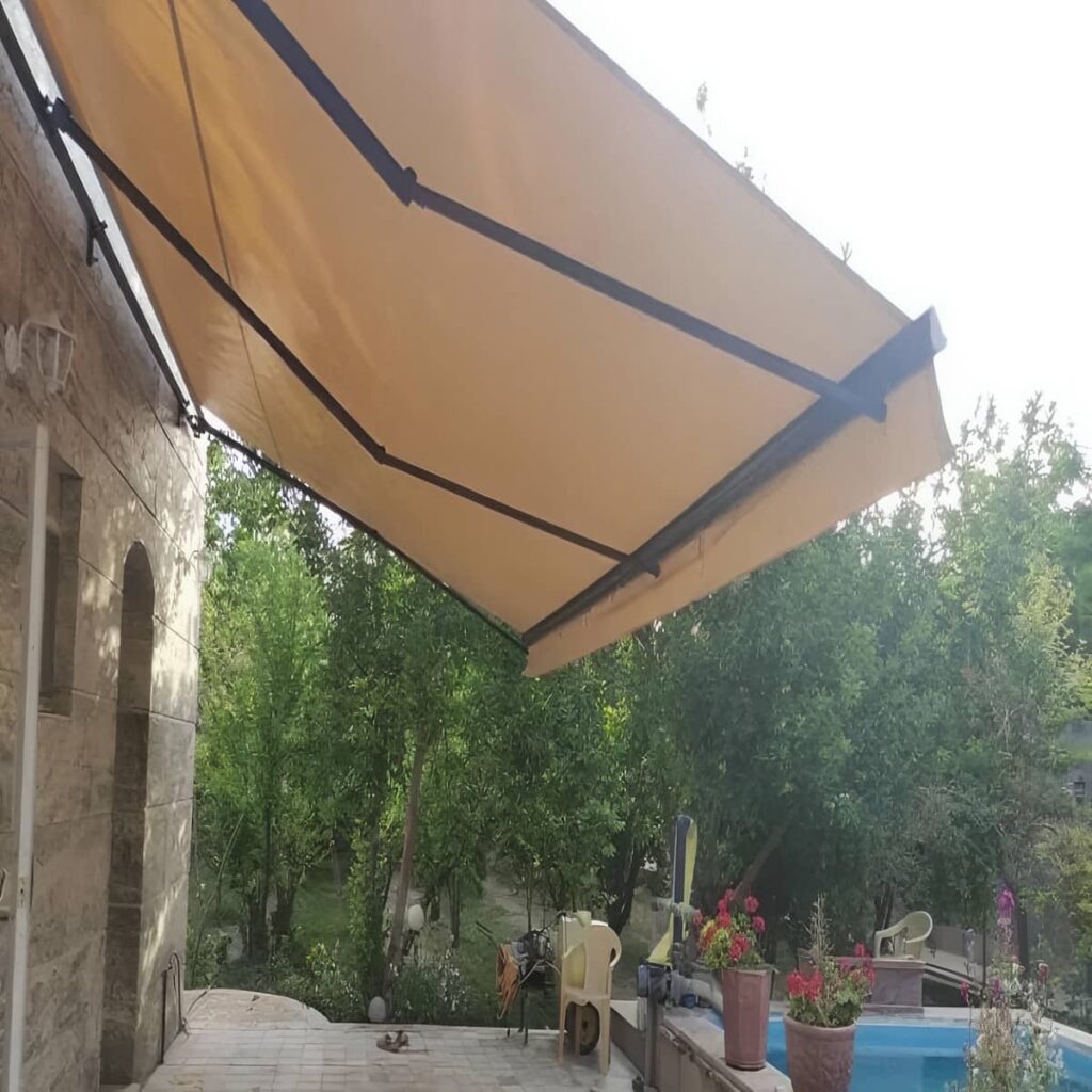 قیمت انواع سایبان برقی اتوماتیک در استان گیلان