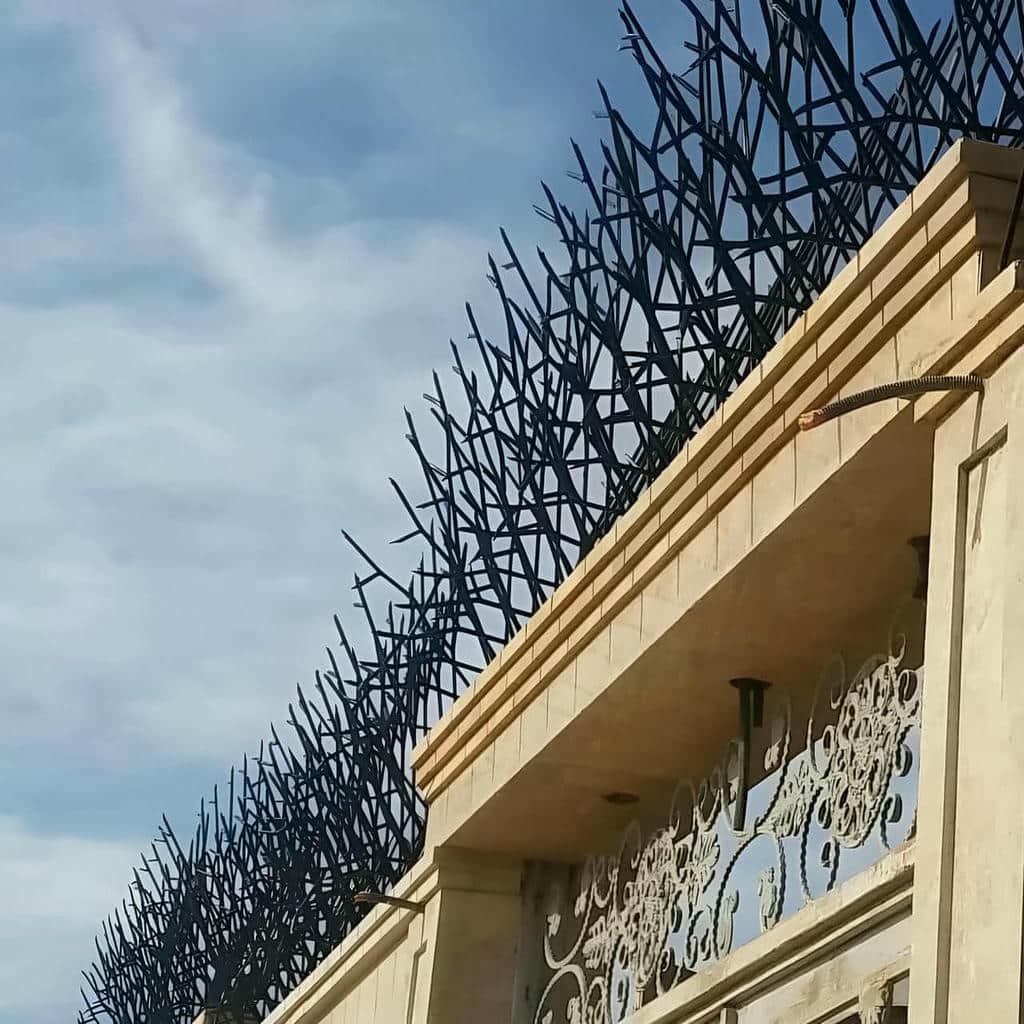 نصب حفاظ شاخ گوزنی خطوط نما در گرگان