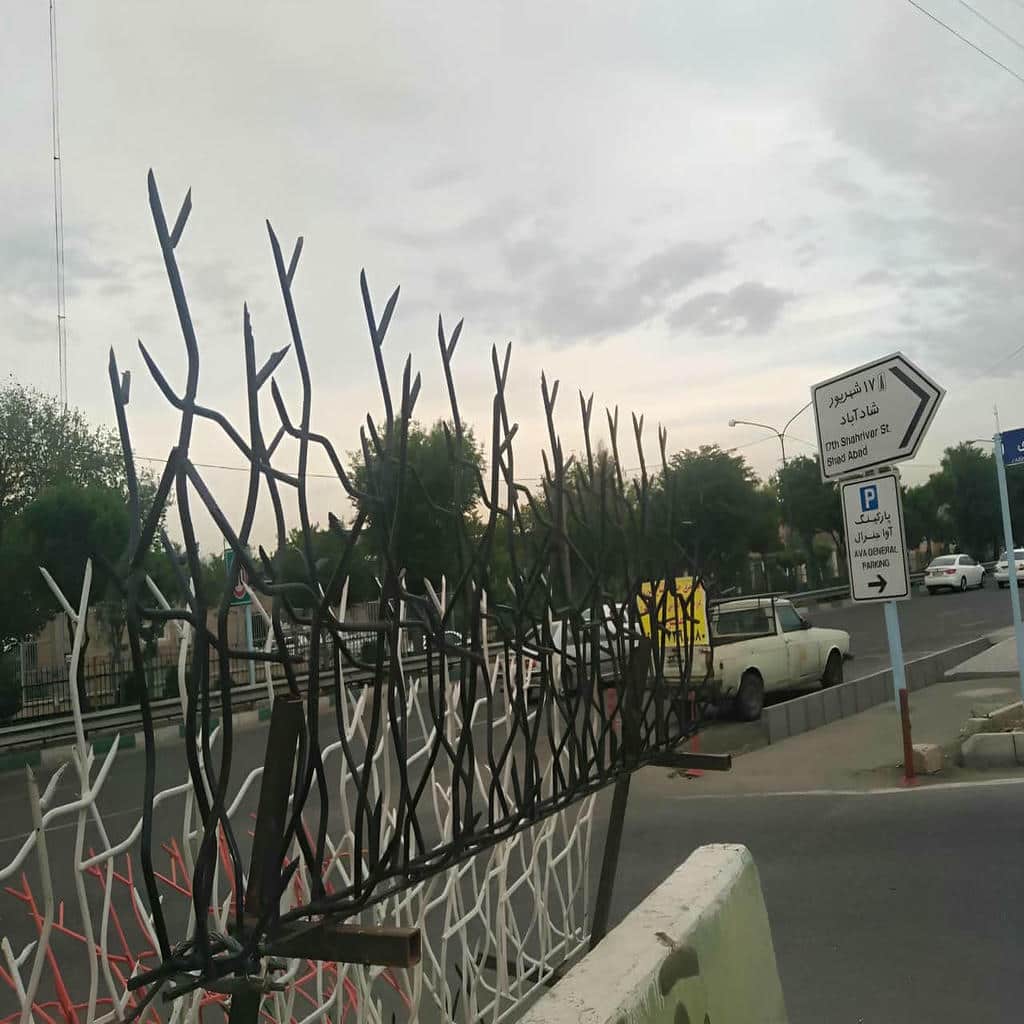 نصب حفاظ شاخ گوزنی یراق مقاوم در بندر چابهار