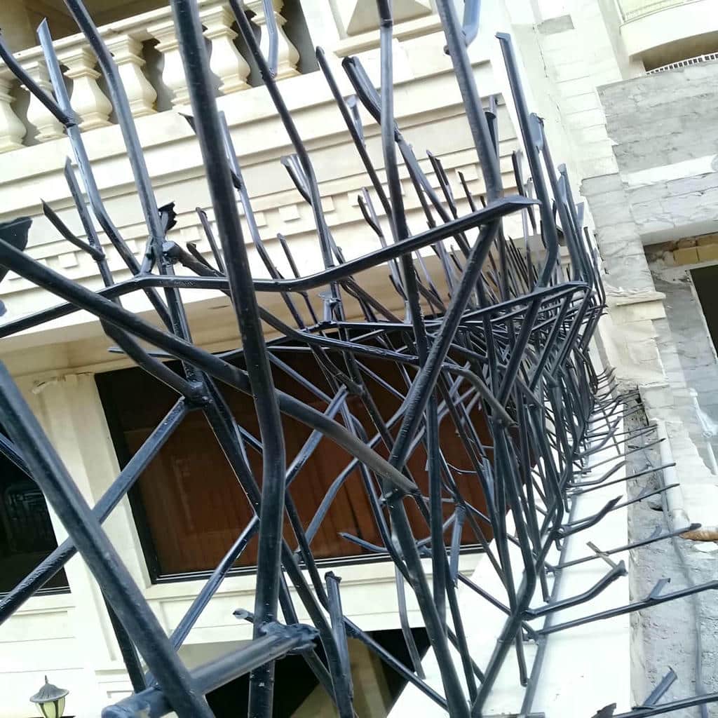 حفاظ شاخ گوزنی در کمال شهر