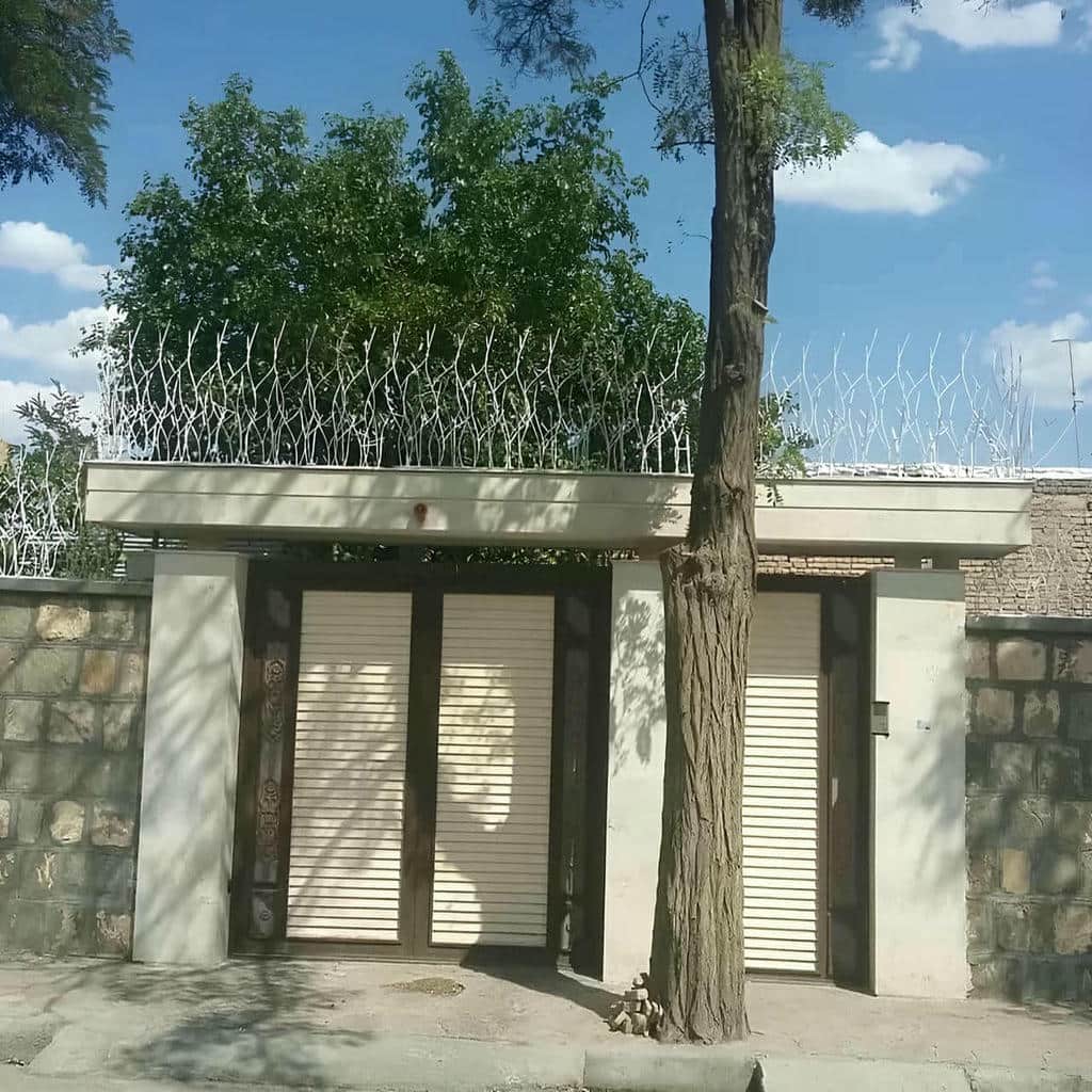 نصب حفاظ شاخ گوزنی ضدزنگ در رفسنجان