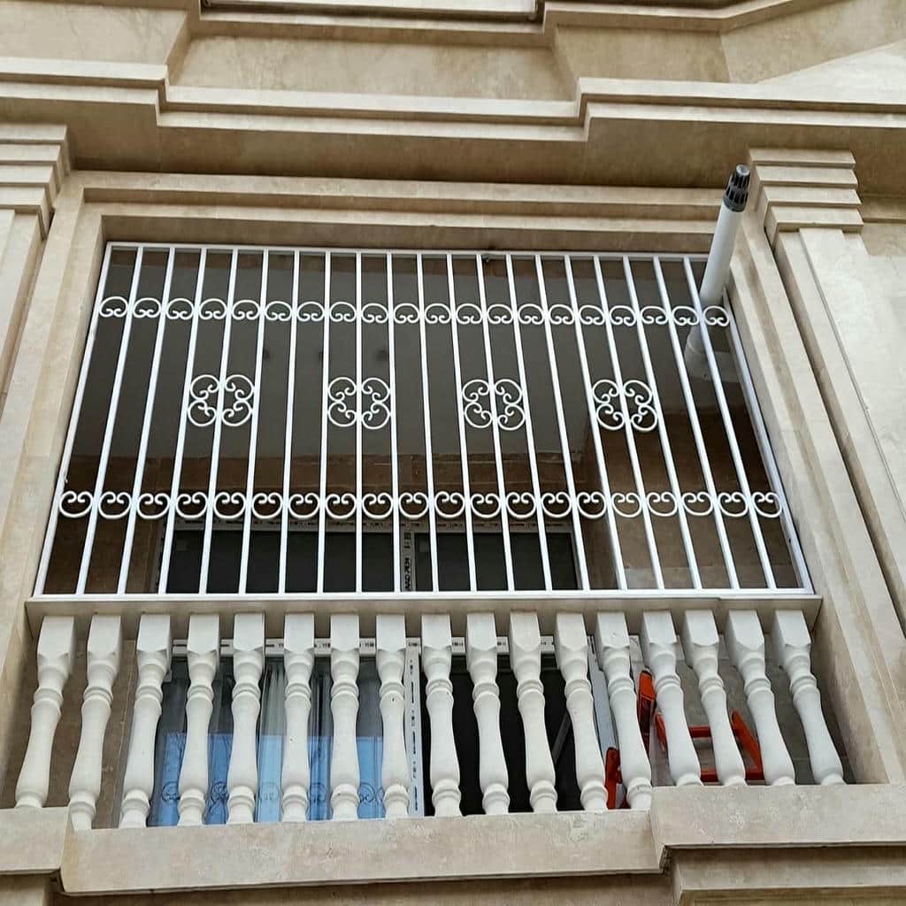 نصب حفاظ پنجره نرده آهنی در استان مازندران