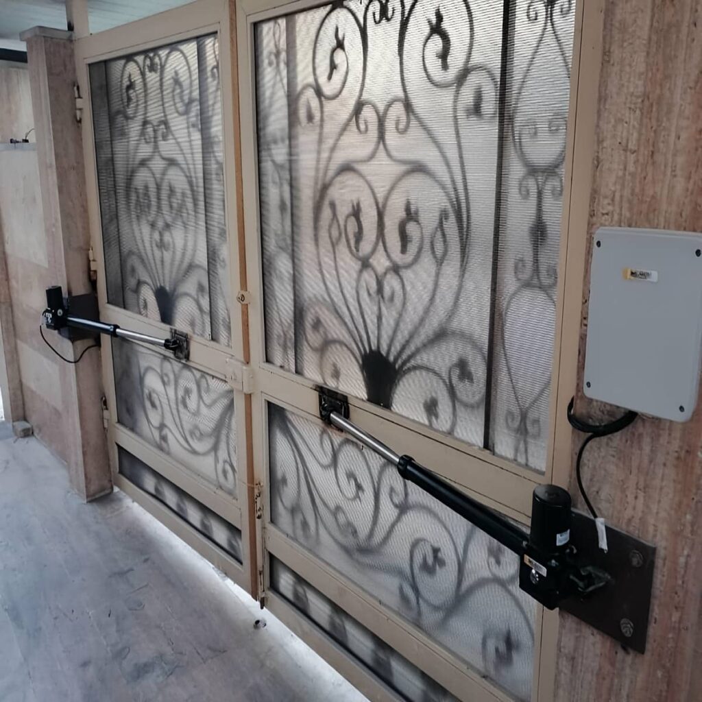 نصب جک بازویی ریلی سیستم کنترل در بندر انزلی