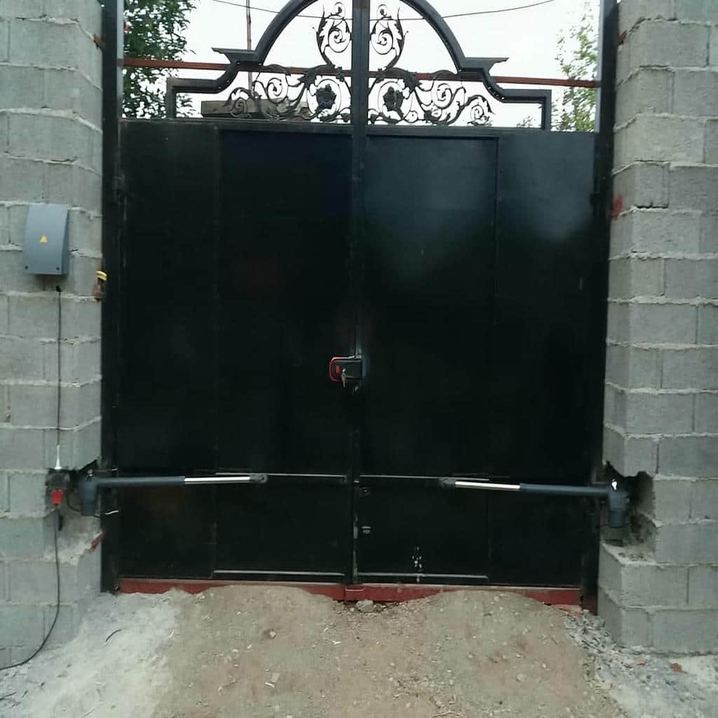 نصب جک بازویی ریلی سیستم کنترل در نوشهر