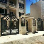 درب حیاط فرفورژه ویلایی در اراک