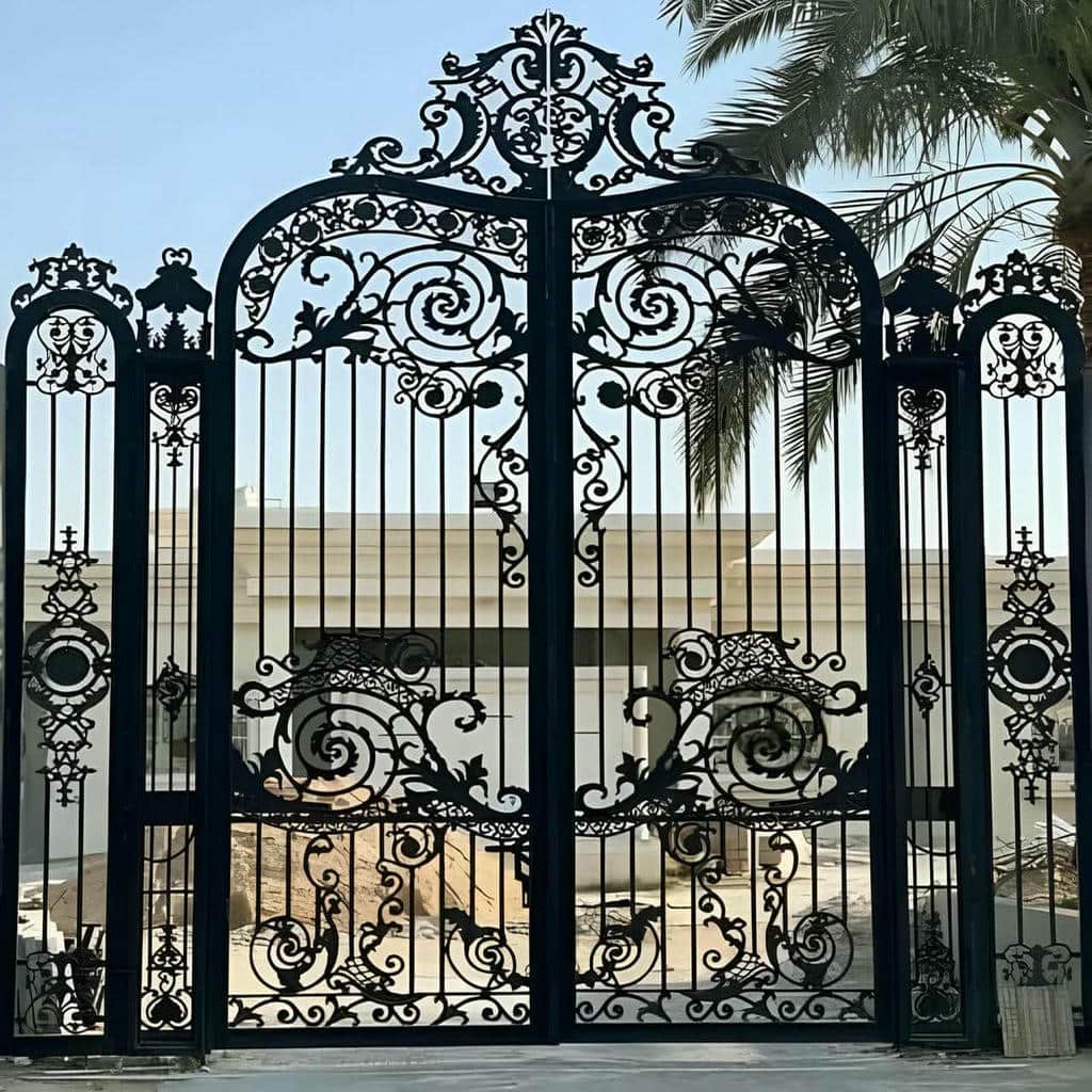 قیمت درب حیاط فرفورژه مدرن در اهواز