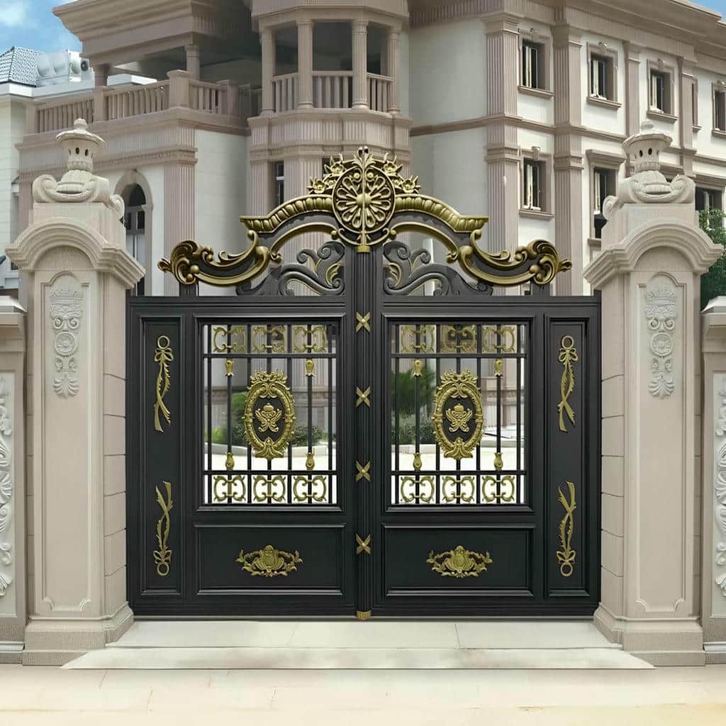 قیمت درب حیاط فرفورژه ویلایی مدرن در اصفهان