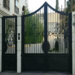 درب حیاط فرفورژه در ساری