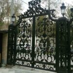 درب حیاط فرفورژه در استان گلستان