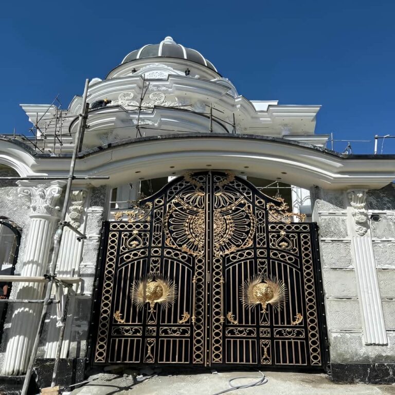 درب حیاط فرفورژه ویلایی در بندر دیلم درب حیاط فرفورژه ویلایی در بندر دیلم