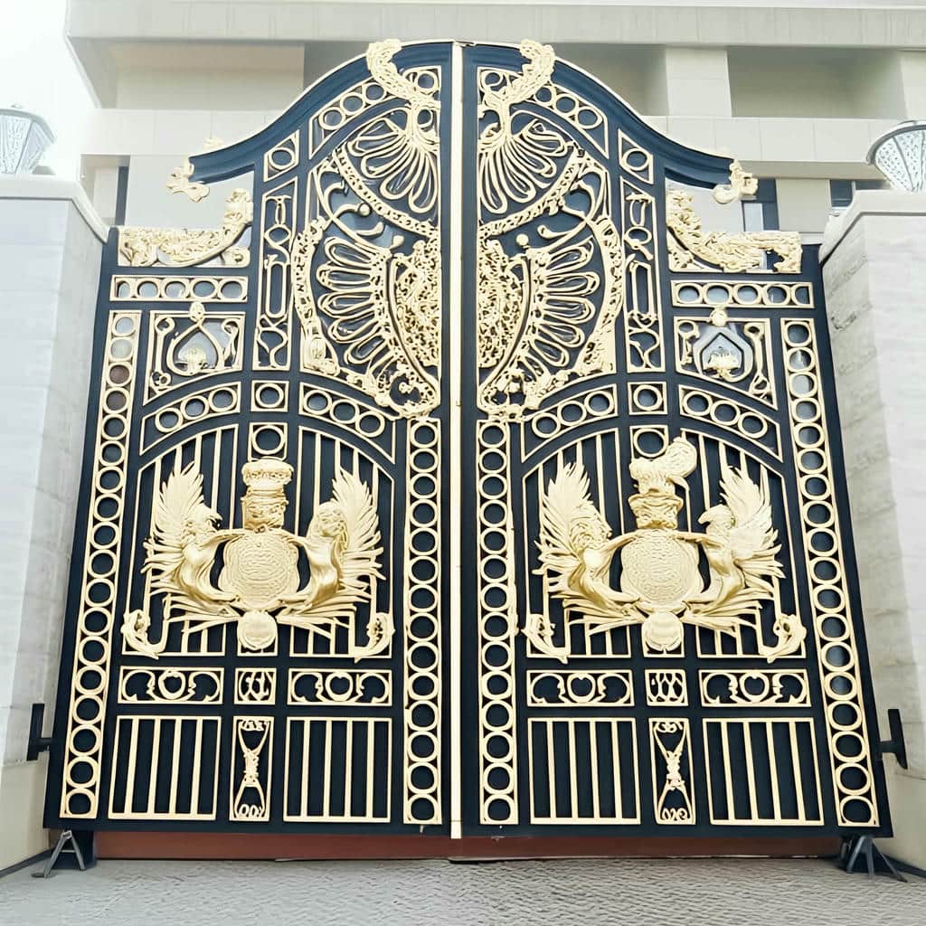 قیمت درب حیاط فرفورژه ویلایی کلاسیک در کمال شهر