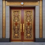 درب حیاط فرفورژه ویلایی در نسیم شهر درب حیاط فرفورژه ویلایی در نسیم شهر