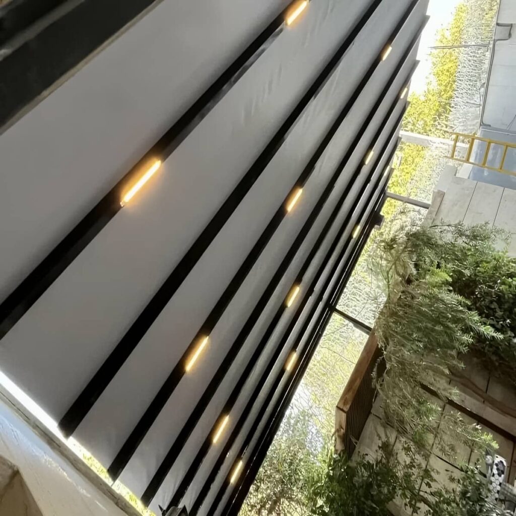 اجرای سقف برقی مقاوم در برابر باد و رطوبت