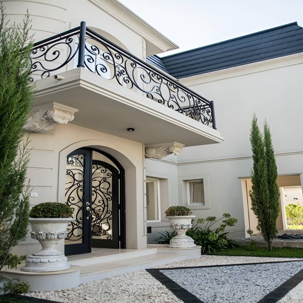 نصب نرده سی ان سی برای بالکن