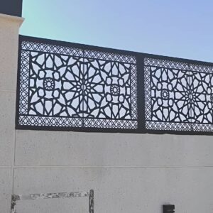 نرده فلزی سی ان سی دکوراتیو نرده فلزی سی ان سی دکوراتیو
