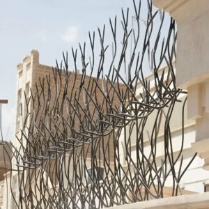 خرید حفاظ شاخ گوزنی برای امنیت دیوار ساختمان با مدل مقاوم