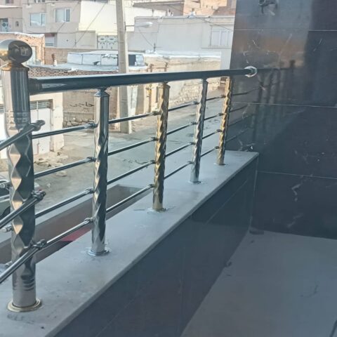 نرده استیل ایمن بالکن