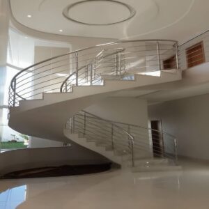نرده استیل سفارشی مدرن
