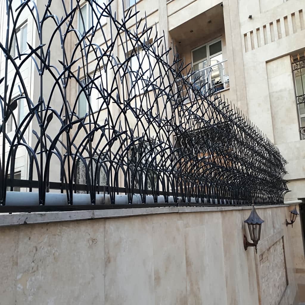 اجرای حفاظ آبشاری با زیرسازی فلزی
