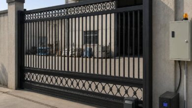 11 طرح جک درب پارکینگ الکترومکانیک خانگی