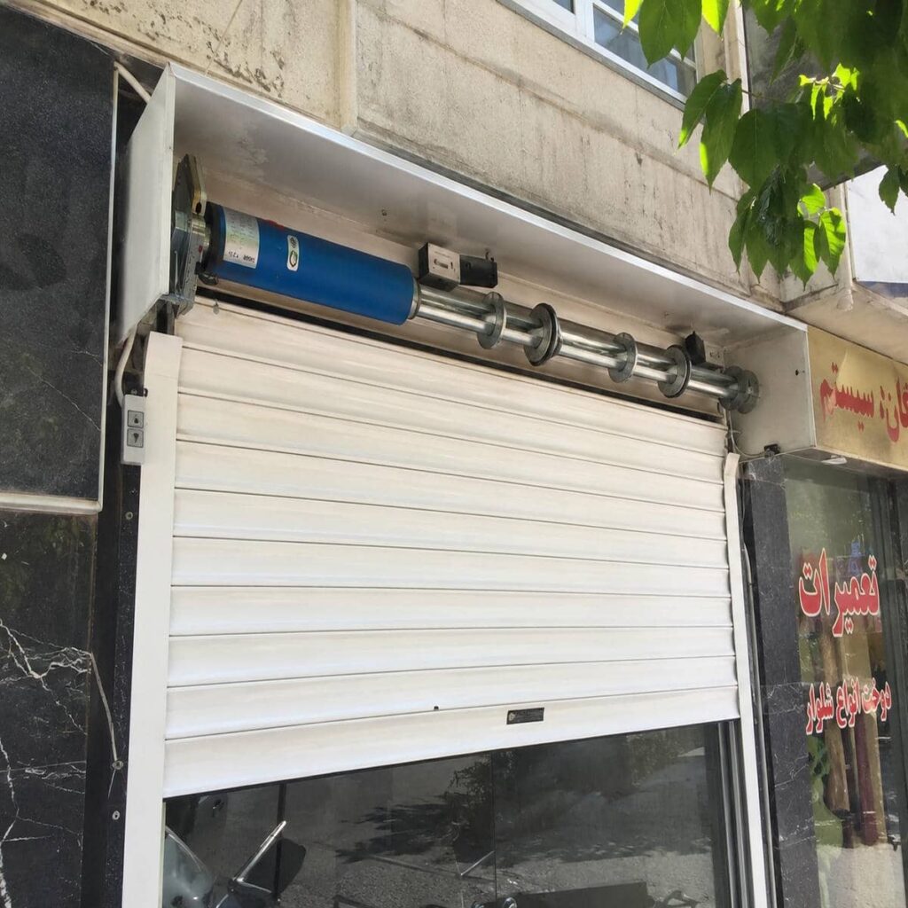 خدمات کرکره برقی بی صدا موتور توبولار کم‌لرزش