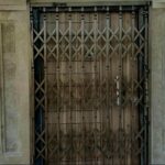 13 طرح درب آکاردئونی تسمه پهن آهنی