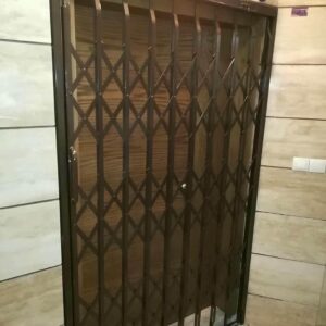 6 مدل درب ریلی آکاردئونی کم جا