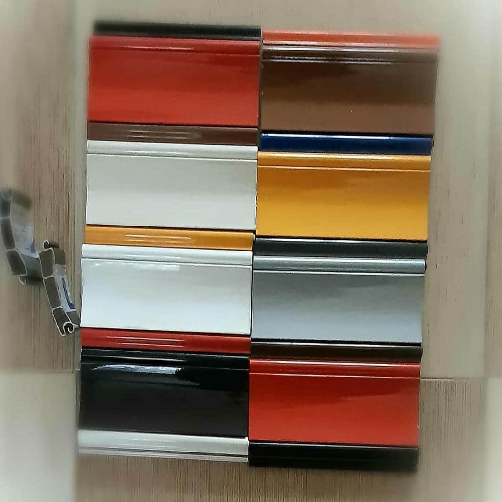 قیمت کرکره برقی مغازه تیغه آلومینیوم دوجداره