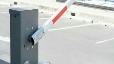 6 مدل راهبند بازویی LED دار پارکینگ