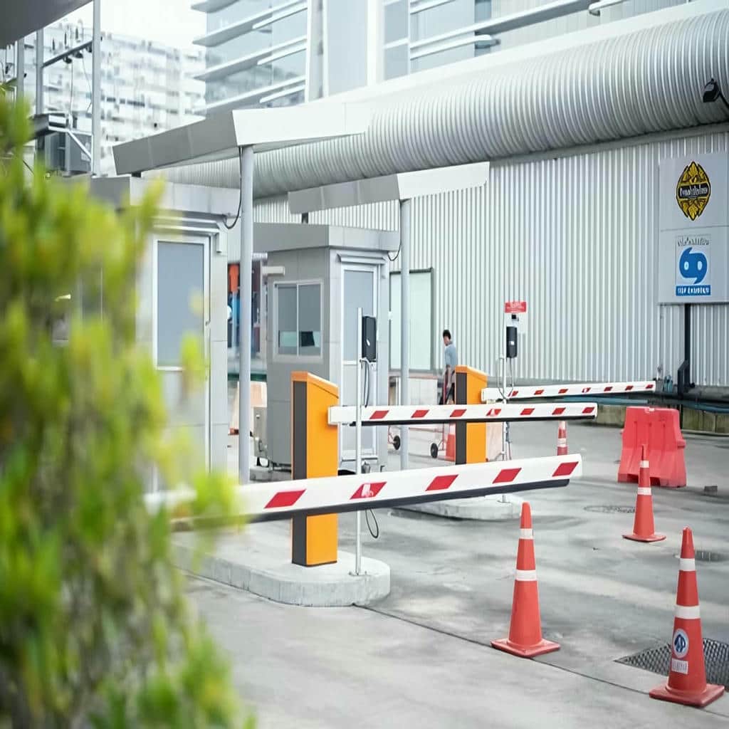 قیمت راهبند فروشگاهی پارکینگ طبقاتی با کارت پارکینگ