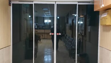 10 طرح درب اتوماتیک شیشه ای اداری کارتخوان