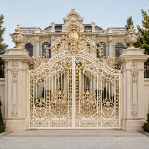 14 طرح درب پارکینگ ساده پروفیلی