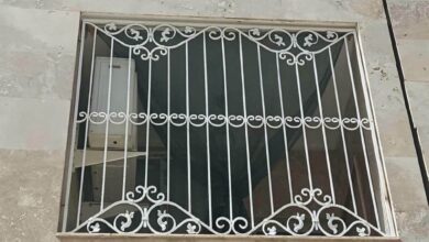 8 طرح حفاظ پنجره ضد سرقت میله عمودی