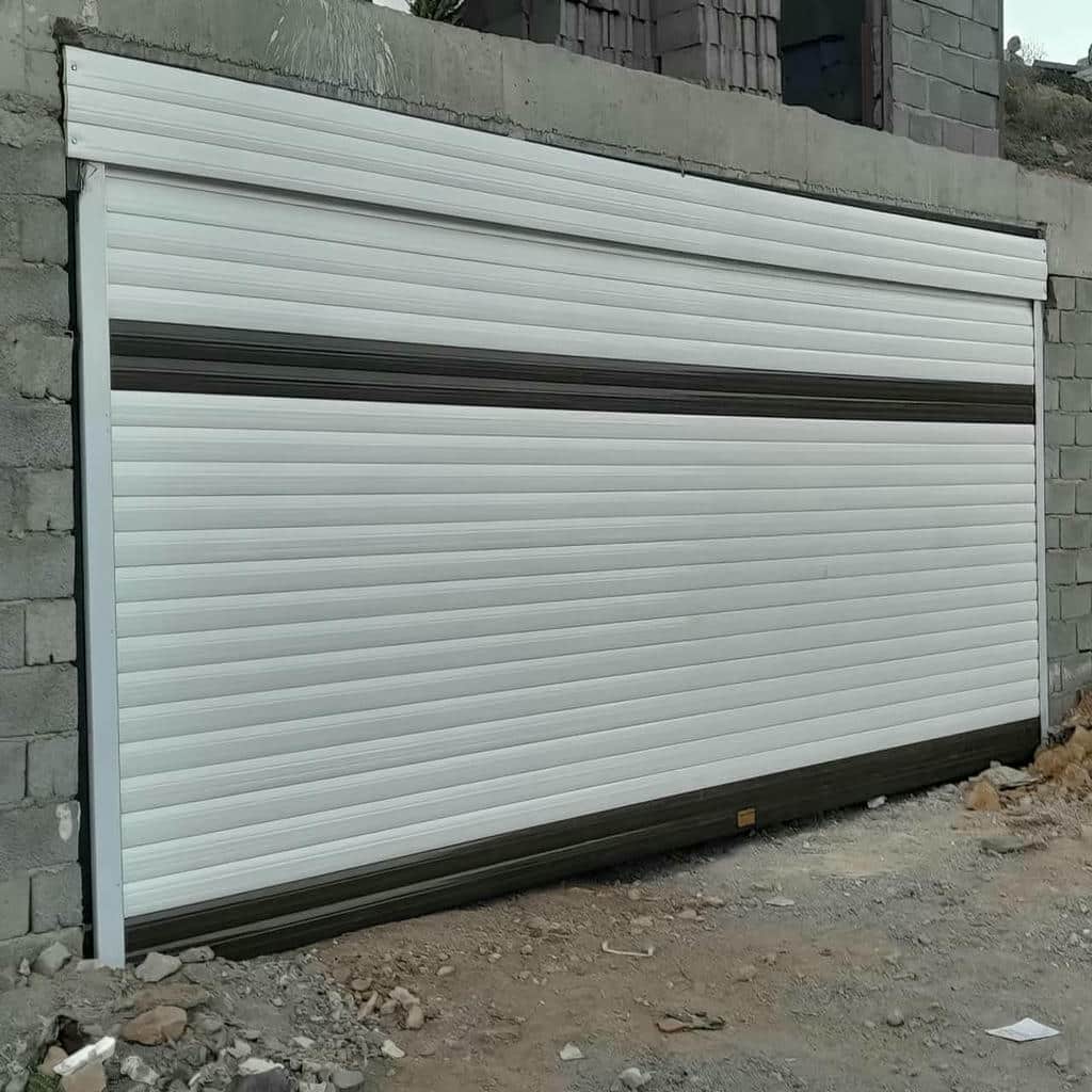 تعمیر درب کرکره ای پارکینگ اتوماتیک و تنظیم موتور