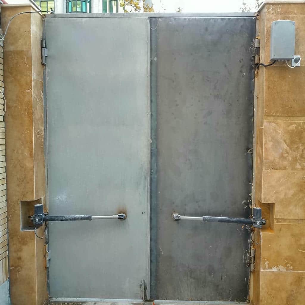ساخت زیرسازی براکت جک درب پارکینگ سنگین کورس بلند