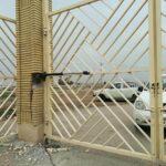 9 نمونه درب اتوماتیک ریلی حیاط