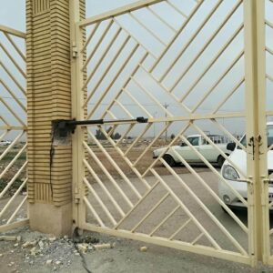 9 نمونه درب اتوماتیک ریلی حیاط