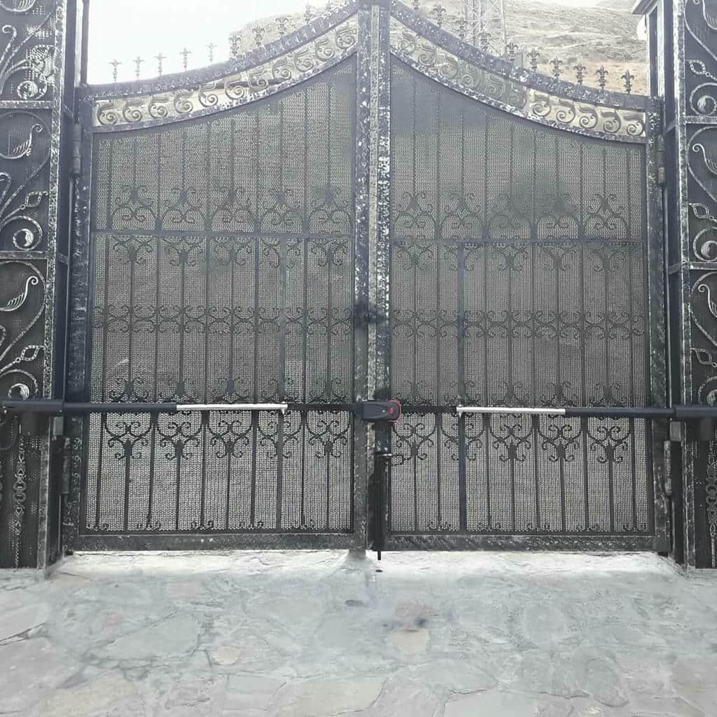خرید درب پارکینگ جک دار بازویی برای لنگه سنگین