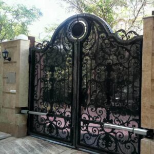 11 نمونه درب پارکینگ جک دار بازویی