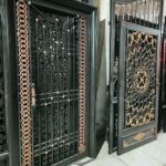 12 طرح درب ورودی باغ ویلایی