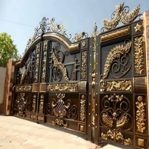 8 مدل درب پارکینگ مینیمال خطی