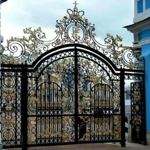 6 مدل درب ویلایی ورق پانچ