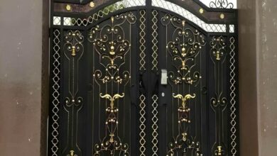 13 مدل درب ویلایی حفاظ دار ورودی