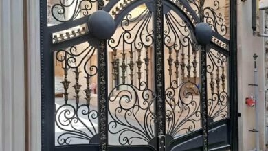 10 مدل درب ویلایی باغچه دار ورودی