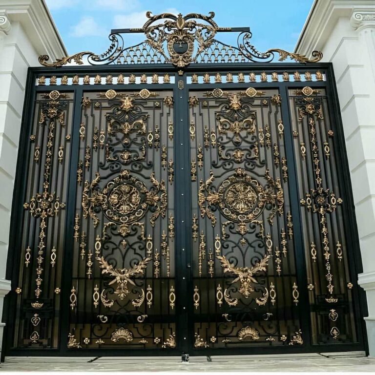 9 طرح درب ساختمان مدرن نمای سنگ